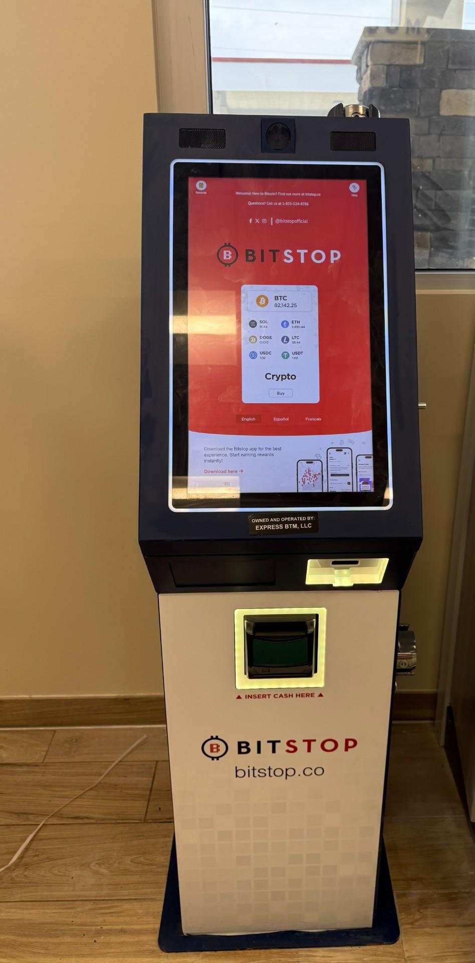 Bitstop ATM at RF #508 Fantasy Harbour Blvd in Myrtle Beach, SC