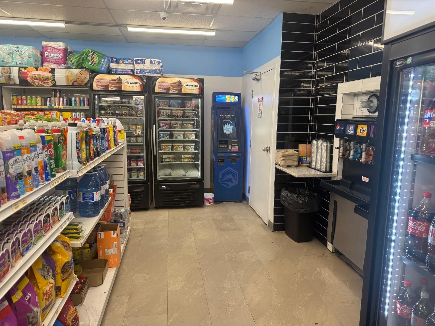 Bitstop ATM at Acadia A Plus 1 Convenience in Calgary, AB