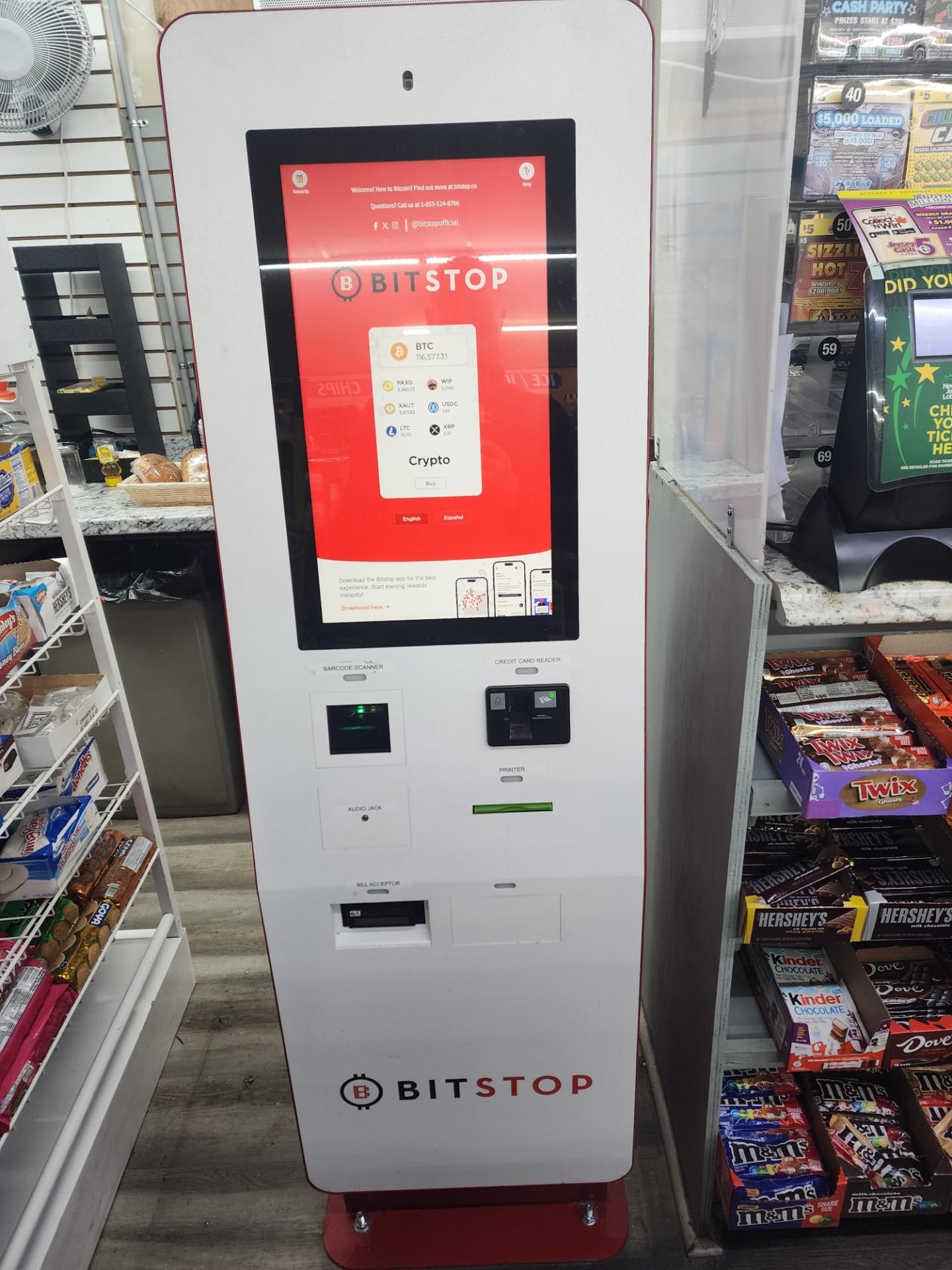 Bitstop ATM at Robins Corner in Wall Township, NJ