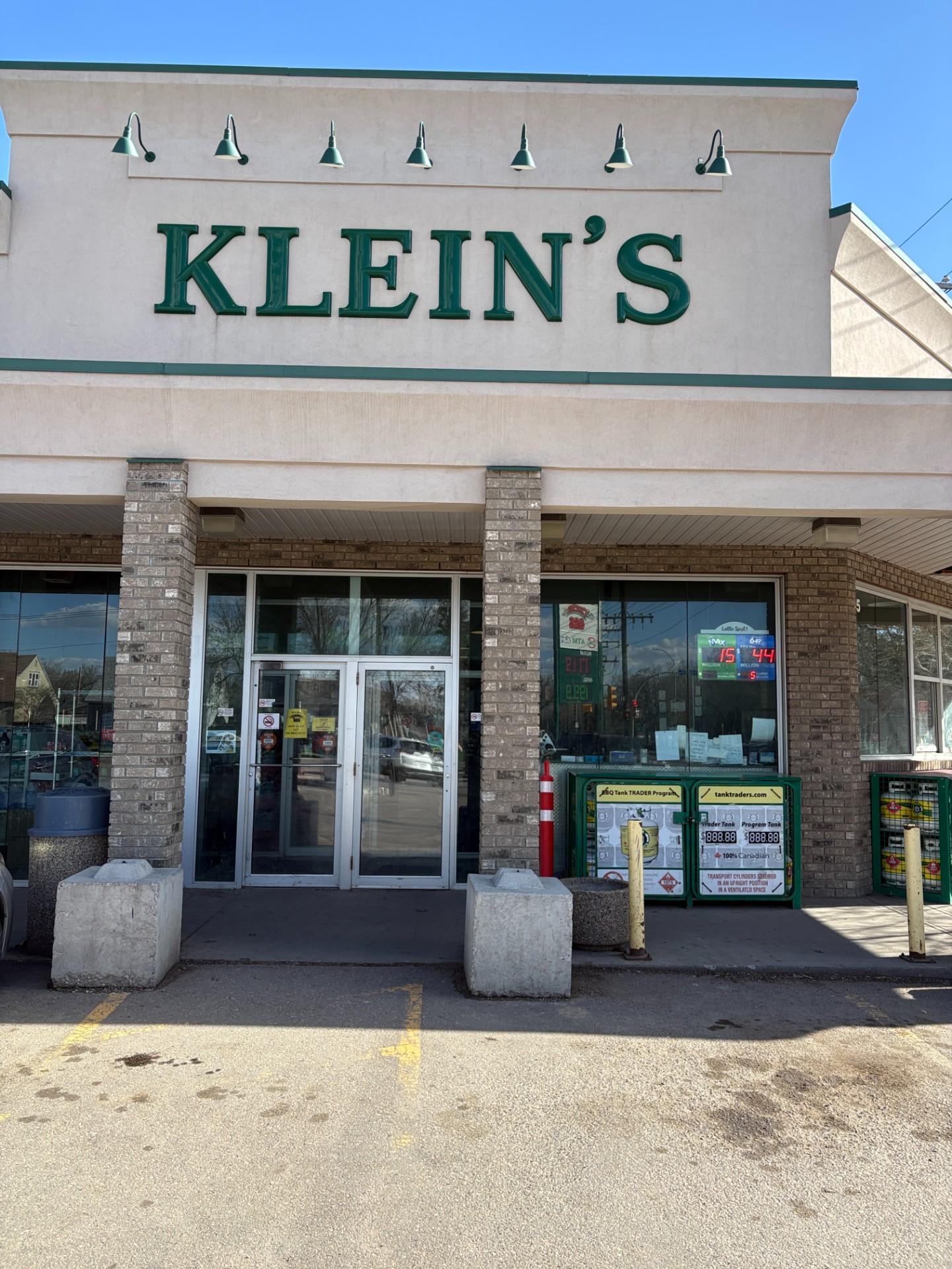 Bitstop ATM at Klein's Food Mart Pasqua St in Regina, SK
