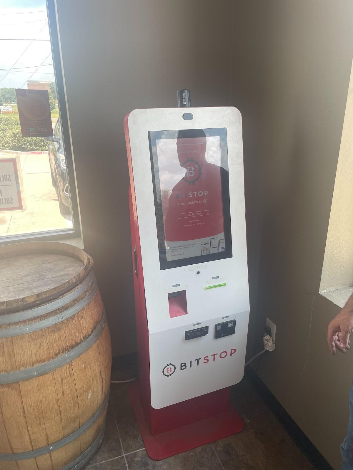 Bitstop ATM at Spec's Wine Spirits in Aubrey, TX