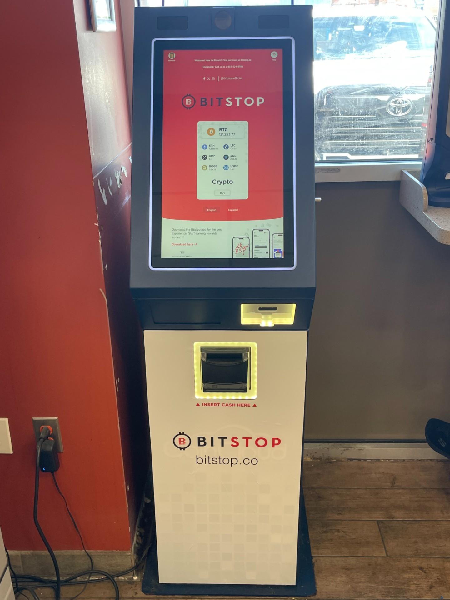 Bitstop ATM at RF #92 in Baltimore, MD